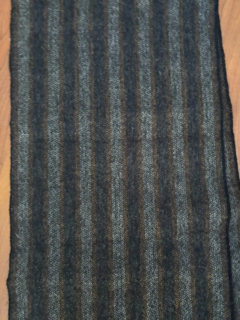 Christian Dior Monsieur Lambswool Scarf, NWT, Striped, Unisex, Nice!